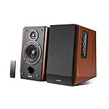 Edifier R1700BT Bluetooth Bookshelf Speakers - Active Near-Field Studio Monitors - Powered Speakers 2.0 Setup Wooden Enclosure - 66w RMS