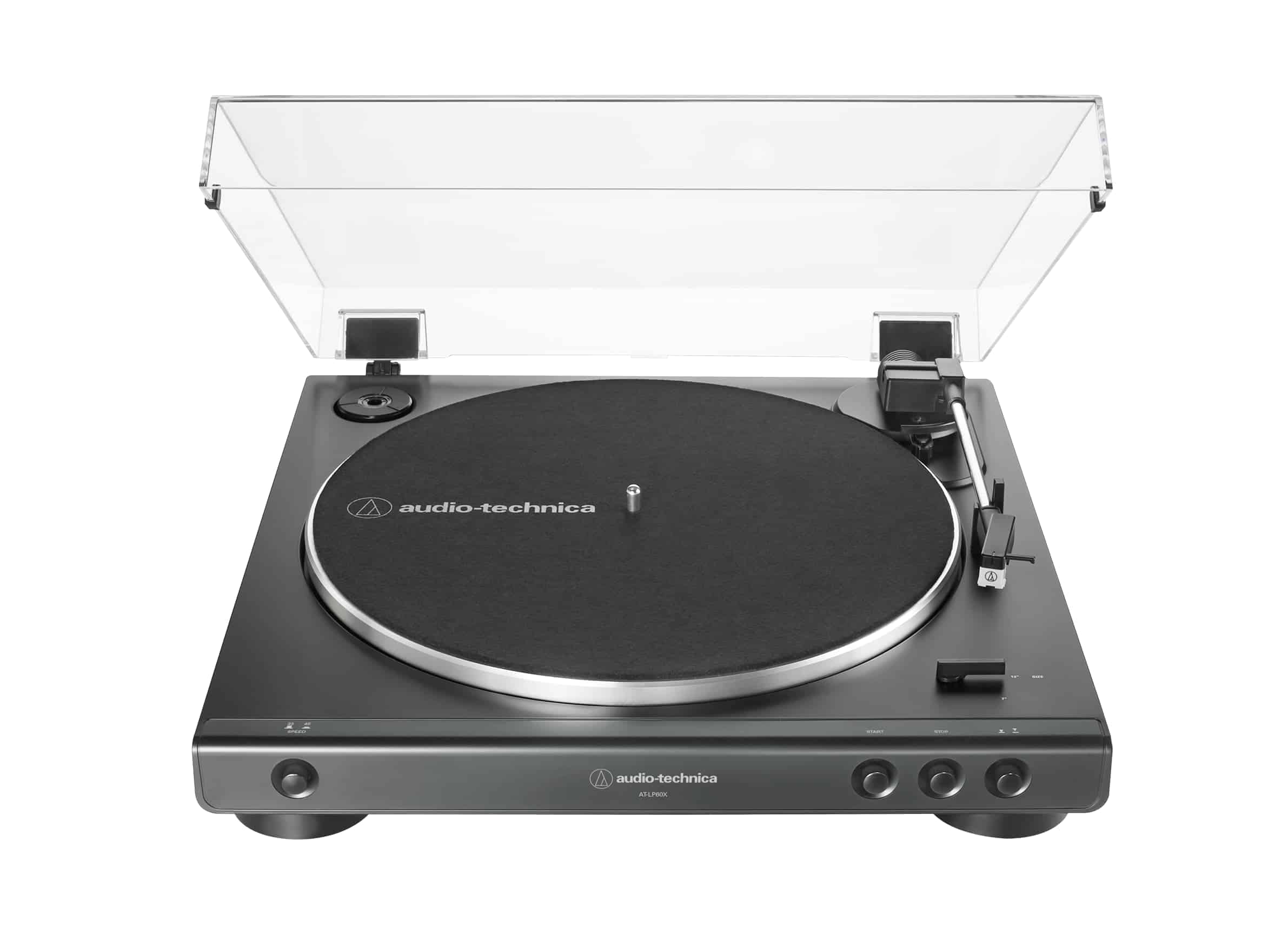 audio technica lp60x in black